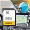 NAVINESA Scheda SD di Navigazione da 32GB per VW AS V24 2026 Discover Media MIB2 Golf 7, Aggiornamento Mappe Europa per GPS Auto