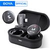 BOYA Omic D/U Microfono lavalier wireless da bavero per iPhone iPad Android Type-c Smartphone Youtube Registrazione dal vivo Intervista Vlog