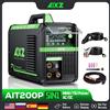 NONE Saldatrice TIG AC/DC 200A a impulsi AIT200P AIXZ 5 in 1 HF TIG ARC Stick Saldatrice a punti per alluminio Macchina per saldatura inverter IGBT Spina EU
