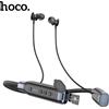 HOCO Neck Band Bluetooth 5.3 Auricolari sportivi magnetici Runnung Supporto Bluetooth Riproduzione scheda TF Cuffie musicali Standby di lunga durata