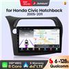 AWESAFE Autoradio Android 13 con Chip Qualcomm 8-Core per Honda Civic Hatchback 2005-2011, CarPlay Wireless, Stereo con Schermo HD