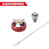 AEROPRO LVLP Pistola a spruzzo A610/R500 1.3/1.4/1.5/1.7/2.0MM Ugello Ago Tappo aria Spruzzatore Strumenti di verniciatura ad aria per auto