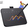 XPpen Tavoletta Grafica XPPen Deco 640 con 16K Livelli di Pressione, Area di Disegno 16x9cm, 8 Tasti, Inclinazione a 60° per Giochi OSU, Android, Windows, Mac