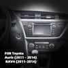 NONE Aggiornamento per Toyota Auris RAV4 2011-2014 con TNS350 Ver.1 Navigazione GPS per veicoli Mappe EU UK Scheda SD PZ445-EU334-0U