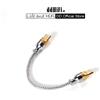 ddHiFi DD ddHiFi TC07S Nyx Series Silver TypeC HiFi Audiophile Cavo USB OTG con Litz placcato argento su schermatura LCOFC (10 cm/50 cm)