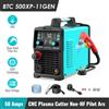 bestarc Tagliatrice al Plasma CNC Non-HF con Arco Pilota Bestarc 50A BTC500XP 11GEN, Tecnologia Blow Back, Taglio Pulito fino a 16mm con Schermo Digitale