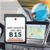 NAVINESA 2024 per Ford Focus Explorer 32GB Ultime mappe GM5T-19H449-BJ Aggiornamento scheda SD Navigazione GPS USA/MEX Fit Sat Nav