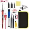 JCD 908S kit saldatore elettrico set 220V 110V 80W Display LCD Temperatura regolabile Strumenti di riparazione di saldatura fai da te fatti a mano per la casa