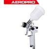 AEROPRO 0.8/1.0mm HVLP Pistola a spruzzo Touch Up Serie Aerografo Vernice Pistola per verniciatura a spruzzo per verniciatura automatica Riparazione di mobili Decorazione