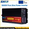 EASUN POWER Inverter a onda sinusoidale pura DC 12v 24v AC 220v potenza 2000W 3000W 4000W 5000W convertitore Inverter per auto con Display a LED