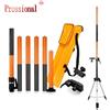Prossional Treppiede Multifunzionale per Livella Laser con Asta Telescopica 3,6m, Interfaccia 1/4" e 5/8" per Autolivellamento a 360°