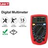 UNI-T UT33D Multimetro tascabile Digitale professionale AC DC Amperometro Voltmetro Tester di resistenza Multimetro