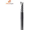 DREANIQUE 1pc AAAAA 3D Punte CNC Per Incisione Acrilica 3.175/4/6/8 Gambo Singola Flauto Fresa Spiral End Mill Lavorazione Del Legno di Alluminio