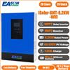 EASUN POWER Inverter Solare Ibrido EASUN 6.2/4/2KW con Ingresso FV 500Vdc, Caricatore MPPT 120A, 220VAC 48VDC, Onda Sinusoidale Pura e WiFi