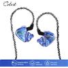 Celest Wyvern Qing Auricolare In-Ear Monitor IEM Cuffie HiFi cablate con cavo per microfono Auricolari da gioco Cuffie audio