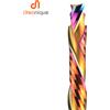 DREANIQUE 1PC fresa per la lavorazione del legno UP & Down Cut 2 flauti Spiral Carbide Fresatura Strumento Router Compressione Legno Fresa Punte da taglio