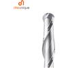 Dreanique 1 pz Fresa a sfera in carburo a 2 taglienti R0.5-R4.0 per legno e alluminio W2B