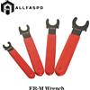 ALLFASPD ER8M ER11M ER16M ER20M ER25M Chiave Collot Chuck Holder Chiave per dadi Utensili per tornio CNC Fresatrice Taglierina Chiave ER Tipo M