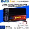 EASUN POWER 12V/24V 220V 2000/3000/4000W trasformatore di tensione Inverter di potenza a onda sinusoidale pura convertitore DC12V a AC 220V + 2 Display a LED
