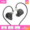 TRN BAX Pro 2BA 1DD 2EST Auricolari In-Ear Tribridi in Metallo IEM HIFI DJ Monitor Cuffie Sportive per Corsa Auricolari In-Ear