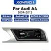 XONRICH AI Voice Wireless Carplay Car AutoRadio Player per Audi A4 2009-2016 Android 14 4G WIFI BT GPS Navi DSP Android Auto Stereo