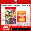 Nintendo Switch 2 Super Mario Party Jamboree + Jamboree TV Juegos Offerte di giochi Gioco multiplayer di carte da gioco fisiche ufficiali al 100%