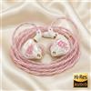 Whizzer OS1 Beat Driver a membrana dinamico composito (1DD) Cavi 5N OFC e 3 paia di auricolari HIFI IEM in-ear