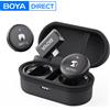 BOYA Omic Microfono Lavalier Wireless per iPhone 15/16 Android USB-C Smartphone Registrazione Video Youtube Streaming Live Vlog