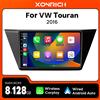 XONRICH Lettore autoradio Wireless Carplay Android 14 per VW Volkswagen Touran 2016 - 2018 8 Core Multimedia GPS Navi DSP 4G Wifi IPS