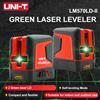 UNI-T Livella Laser Autolivellante UNI-T LM570LD-II, Mini Livella Laser Portatile a 2 Linee, Strumento di Misurazione per Interni ed Esterni