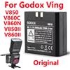AEVYVKV Batteria agli ioni di litio originale VB18 DC 11.1V2000mAh 22Wh per Godox Ving V850 V860C V860N V850II V860II Flash Speedlite Accessori