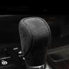 NONE Copertura in pelle scamosciata per pomello del cambio, leva del cambio, finitura per manopola del cambio, LHD, per LEXUS RX NX ES GS IS, accessori per interni auto.