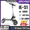IENYRID IE-S1 Ecooter elettrici 800W 48V 15Ah 45 km/h Velocità massima Display LCD intelligente Pneumatici fuoristrada da 10 pollici E-Scooter da città