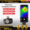 UNI-T UTi260M Termocamera Portatile per Telefoni Android 256x192 25Hz, Ispezione Industriale, Rilevamento Perdite di Calore, Telecamera a Infrarossi