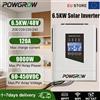Powgrow Inverter Solare Ibrido POWGROW 12KW 6.5KW 5KW 3.6KW 48V 24V 230V con Regolatore di Carica MPPT 150A, Onda Sinusoidale Pura, Off-Grid, con WIFI