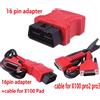 NONE Per XTOOL OBD2 Adattatore universale a 16 PIN X100 Pro Cavo principale Connettore Cavo diagnostico per X100 Pad2/PAD3/D7/D8/ A80PRO/IP819