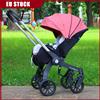 LUVCHAIN STOCK UE Passeggino 4 in 1 Multifunzionale per Neonati, Carrozzina Pieghevole Tipo Cestino, Sedile Leggero da Viaggio, Seggiolino Auto