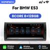 XONRICH Wireless Carplay Android 14 lettore multimediale per auto per BMW E39 E53 M5 1995-2003 6 + 128GB schermo da 10.25 pollici navigazione GPS