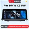 XONRICH Wireless CarPlay Android Auto navigazione per Auto per BMW X5 F15 X6 F16 2014-2017 NBT 10.25 "IPS DSP 6GB + 128GB GPS Audio 4G Wifi