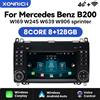 XONRICH AI Voice Android 14 Wireless Carplay autoradio per Mercedes Benz B200 Sprinter W906 W639 classe AB W169 W245 Viano Vito GPS Wifi