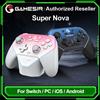 Gamesir Supernova Controller Bluetooth per giochi per PC Gamepad wireless per Nintendo Switch 1 e 2 Android IOS Hall Joystick Luce RGB