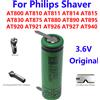AEVYVKV Batteria originale per rasoio Philips AT800 AT810 AT811 AT814 AT815 AT830 AT875 AT880 AT890 AT895 AT920 AT921 AT926 AT927 AT940
