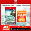 Nintendo Switch 2 The Legend of Zelda: Offerte di giochi Tears of the Kingdom Juegos Scheda di gioco fisica originale per console Switch 2