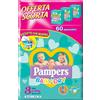 pampers Baby Dry midi taglia 3 4-9 kg 60 pannolini