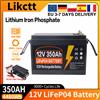 Likctt Batteria LiFePO4 al Litio Ferro Fosfato 12V 24V 100AH 150AH 200AH 300AH 350AH con BMS Integrato per Camper, Golf Cart, Accumulo Solare - Disponibilità EU, Esente IVA