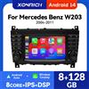 XONRICH Wireless Carplay Auto Radio Car Multimediale Per Mercedes Benz Classe C W203 W209 C180 W219 2004-2011 Android 14 8G + 128GB 2Din GPS