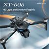Nuovo XT606 8K Reale Doppia Fotocamera Flusso Ottico Drone FPV Brushless Intelligente Segui Elicottero Evitamento Ostacoli Quadcopter Rc Dron