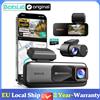 Botslab 4K HD Dash Cam anteriore e posteriore a doppio canale,170 ° Dashcam ultra ampia con visione notturna GPS ADAS, registrazione in loop di parcheggio 24 ore su 24, 7 giorni su 7