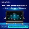 XONRICH Lettore multimediale per auto Wireless Carplay Android 14 per Land Rover Discovery 3 LR3 L319 2004-2009 Navigazione 4G Wifi Supporto 4X4