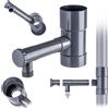 KADAX Collettore Acqua Piovana Con Valvola 80mm Grigio